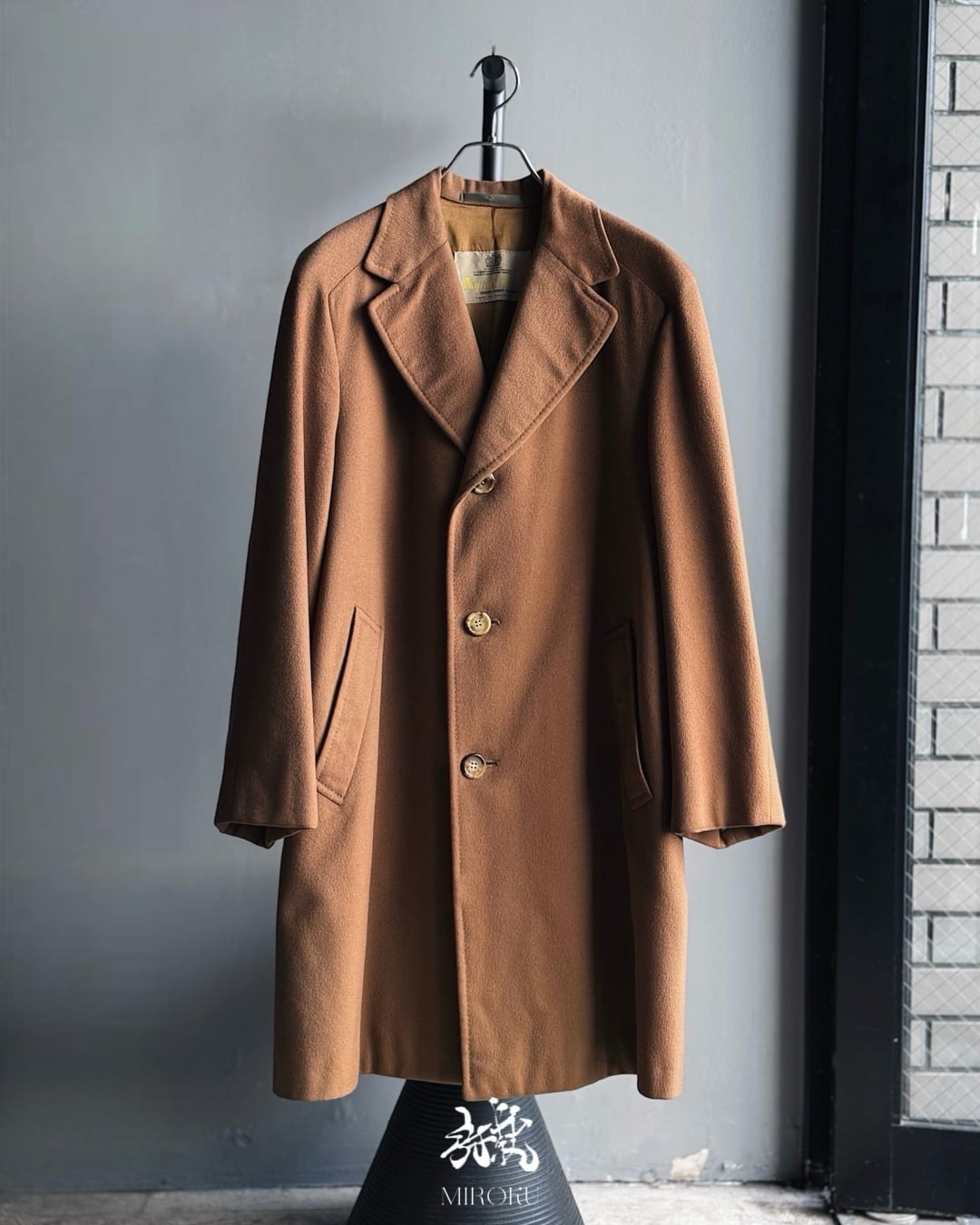 60's -Aquascutum- pure cashmere 100% coat | 弥勒 -MIROKU-