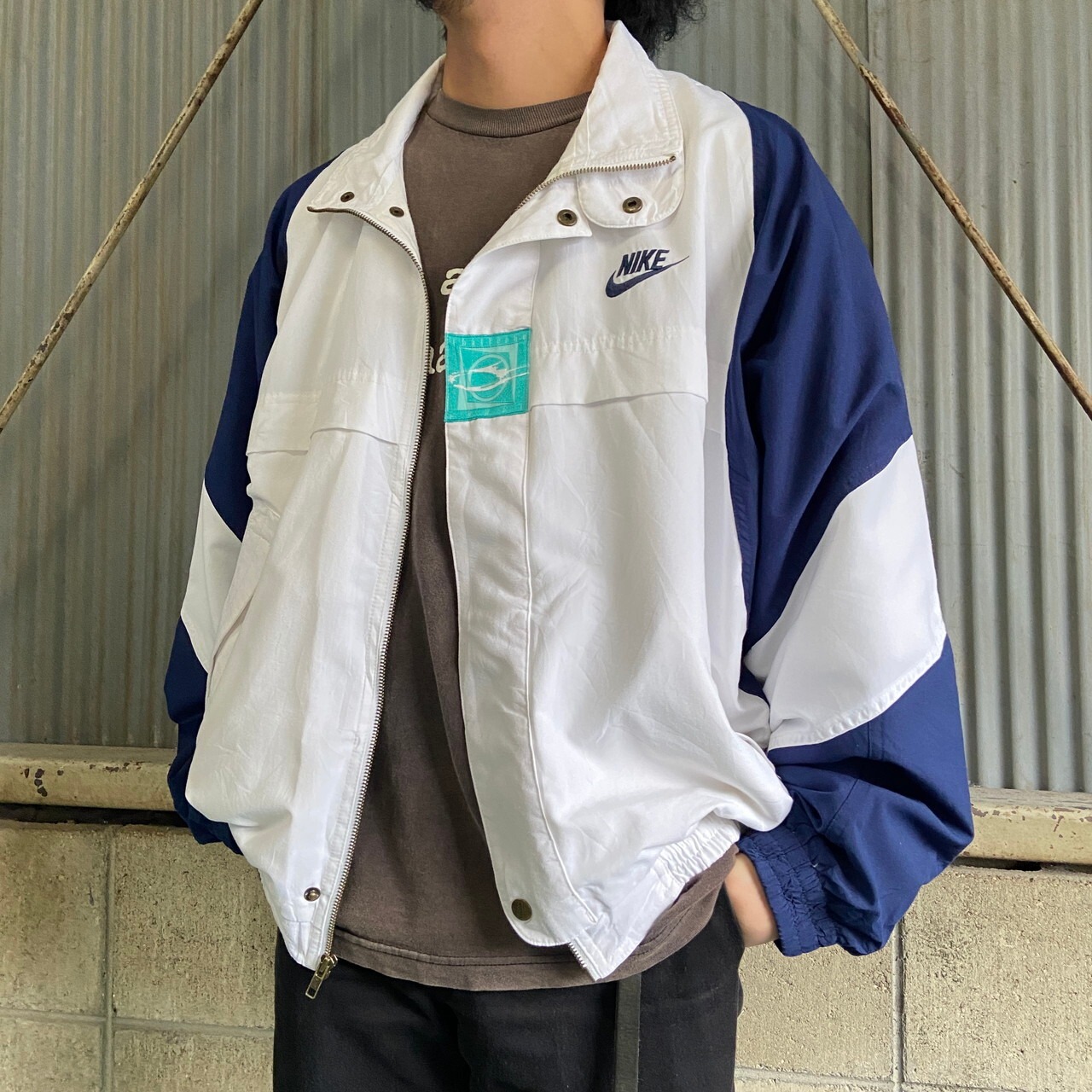 90年代 NIKE ナイキ CHALLENGE COURT バックロゴ刺? ポリエステル 