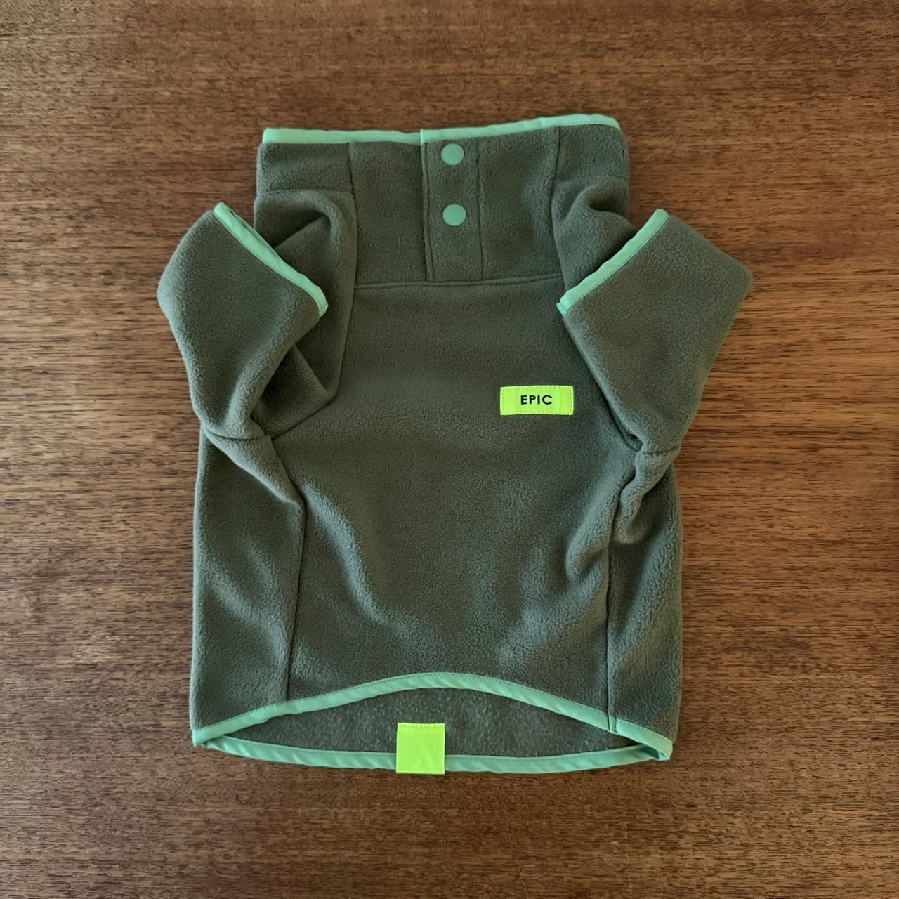 【FBsize】FLEECE SNAP T【GRASS】