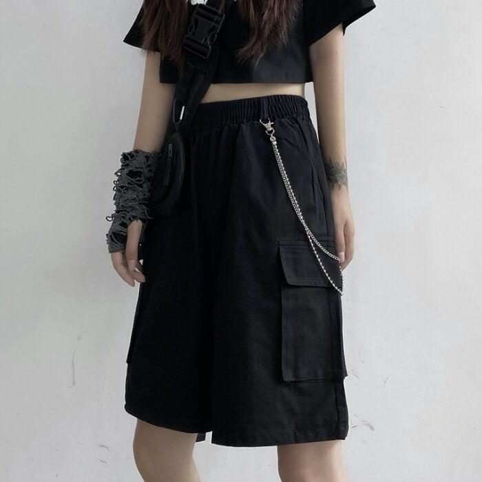 サマースタイルルーズショーツ レディースカジュアルパンツ 夏物 ブルマー ケッペル95764076217