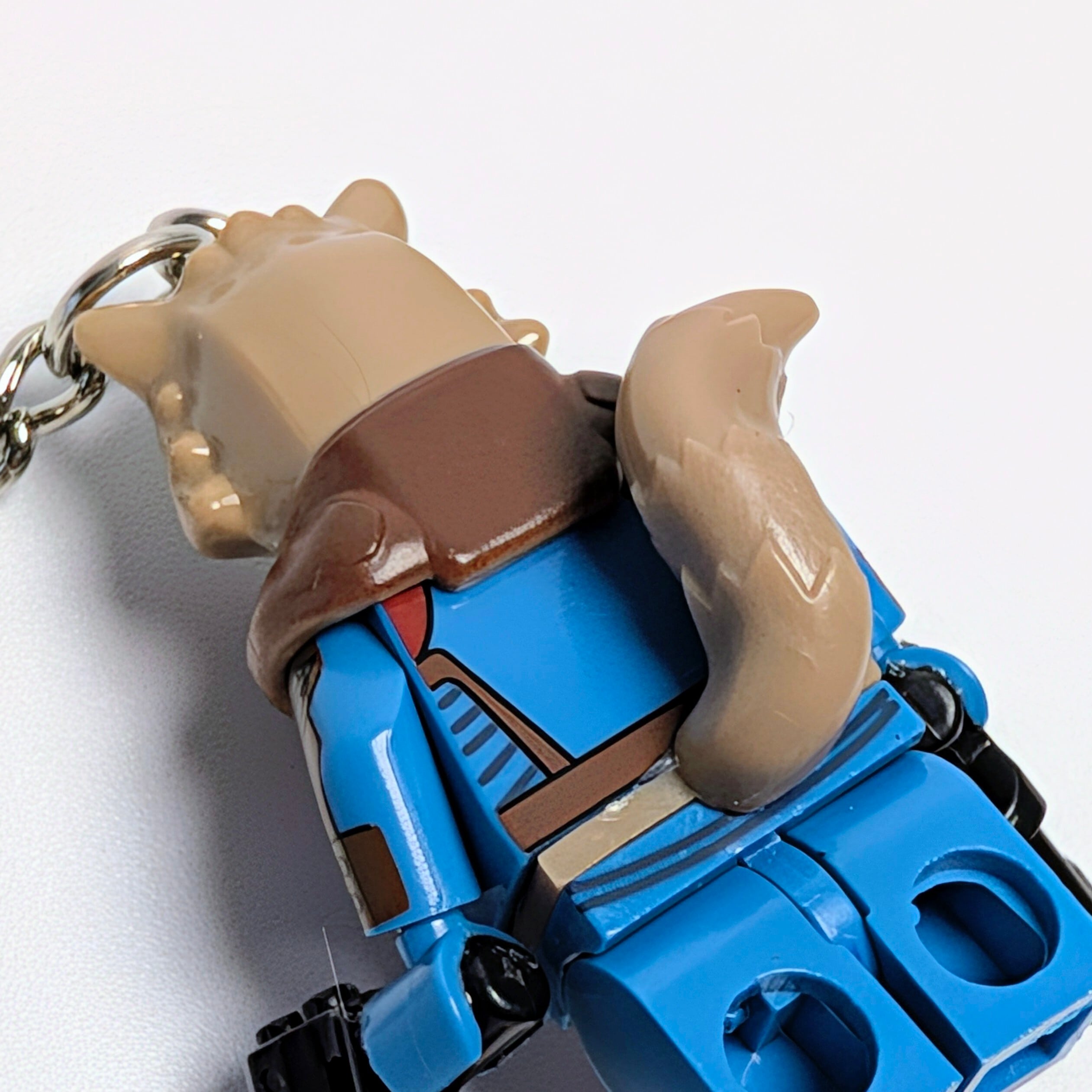 ☆ブロックフィギュアキーホルダー☆【 ガーディアンズ・オブ・ギャラクシー:VOLUME3 / アベンジャーズ 】 ロケット・ラクーン / MARVEL〚アメリカン雑貨 アメトイ〛