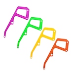 ◆OMP M2V3PRO フレームリアカラーカーボン補強プレートセット 2PSC【OSHM2457,242458,242459,2460】※ネオヘリでM2V3 ご購入者のみ購入可