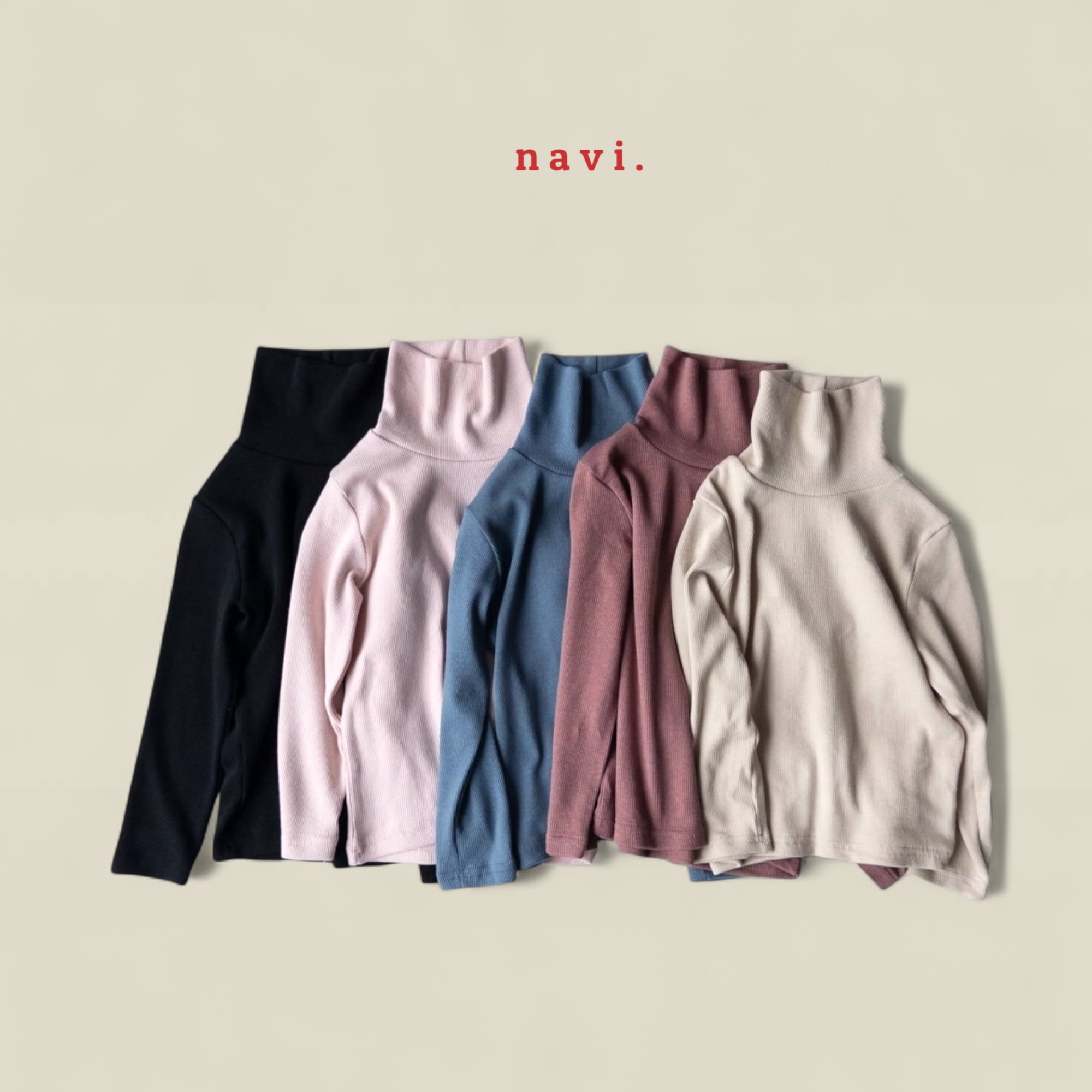 マイルドタートルネック 【nevi】