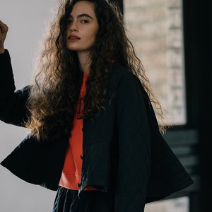 スターキルトジャケット(ブラック)