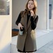 トップス ベスト ロング 袖なし ノースリーブ Vネック 襟付き ストリート ポケット 前開き ボタン かわいい 大人可愛い きれいめ シンプル 上品 おしゃれ かっこいい レトロ ラフ メンズライク マニッシュ クール エレガント モダン 都会的 ベーシック ナチュラル 無地 春 秋 お出かけ イベント レストラン 女子会 休日 ショッピング カフェ 重ね着 コーデ 楽ちん 普段使い 着回し レイヤード モテ トレンド 流行 インスタ映え M L XL 2XL 小さいサイズ 大きいサイズ 茶色 ブラウン