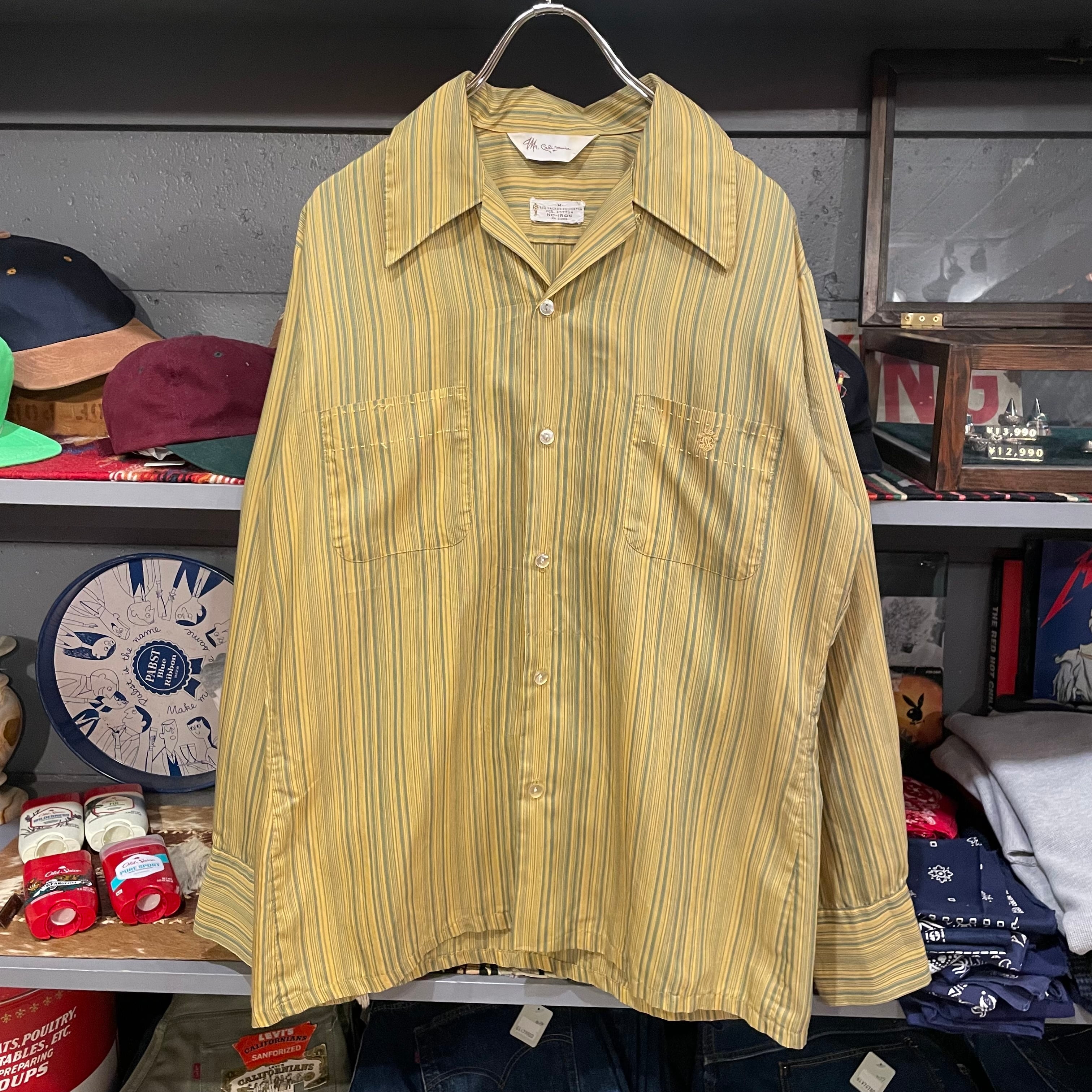 70s L/S Open Collar Shirt | VOSTOK