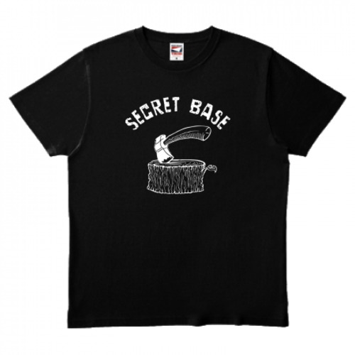 Secret Base 斧Tシャツ ブラック