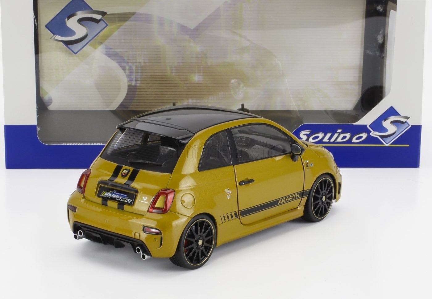 ミニカー 1/18 フィアット 500 アバルト 595 SOLIDO 1/18 FIAT NUOVA
