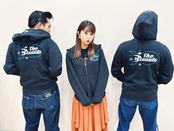 裏起毛パーカー（ジップタイプ）