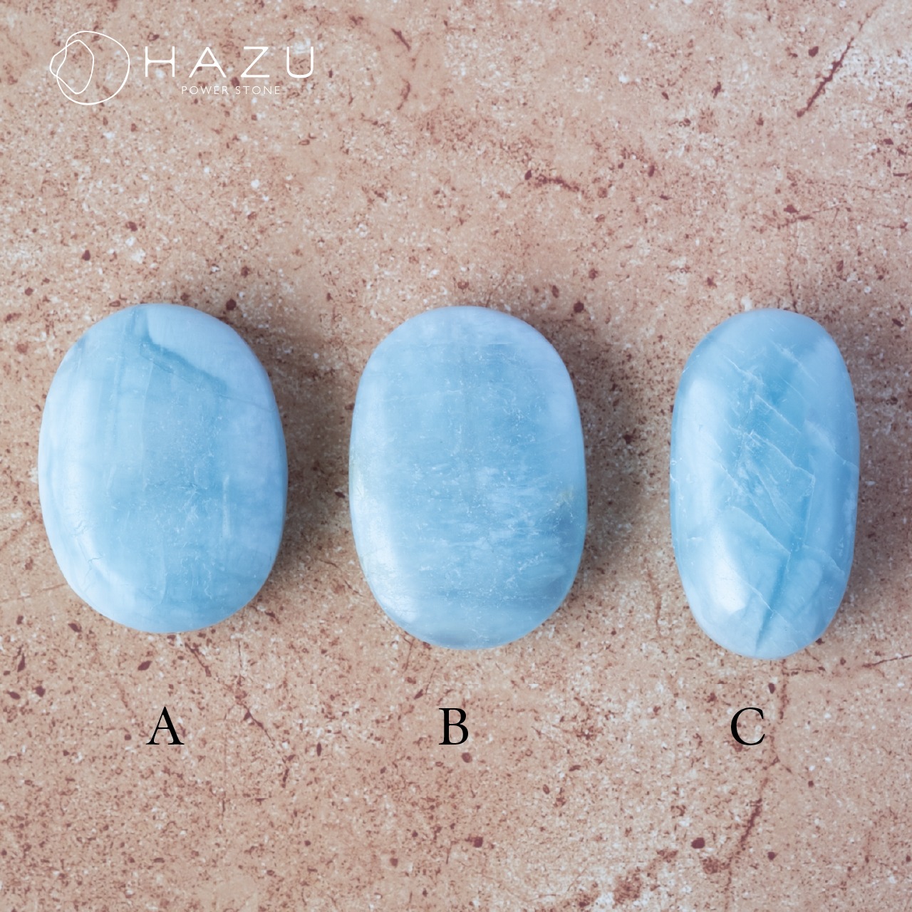 選べる⭐︎アクアマリン・パームストーン