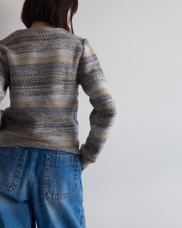 Chloé　MULTICOLOR MELANGE KNIT TOP