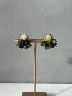 グリーンルチル  ピアス/イヤリング
