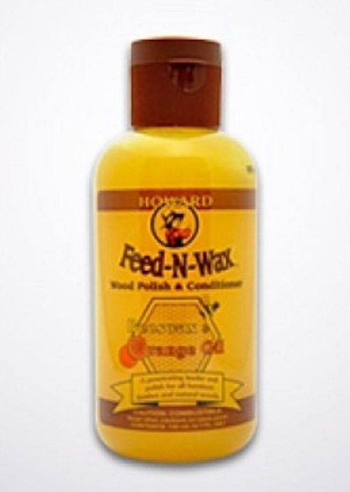 ハワード　フィーデンワックス140ml（4.7oz） Howard Feed-N-Waxチーク・ウォルナット・マホガニー 無垢材家具のお手入れに！