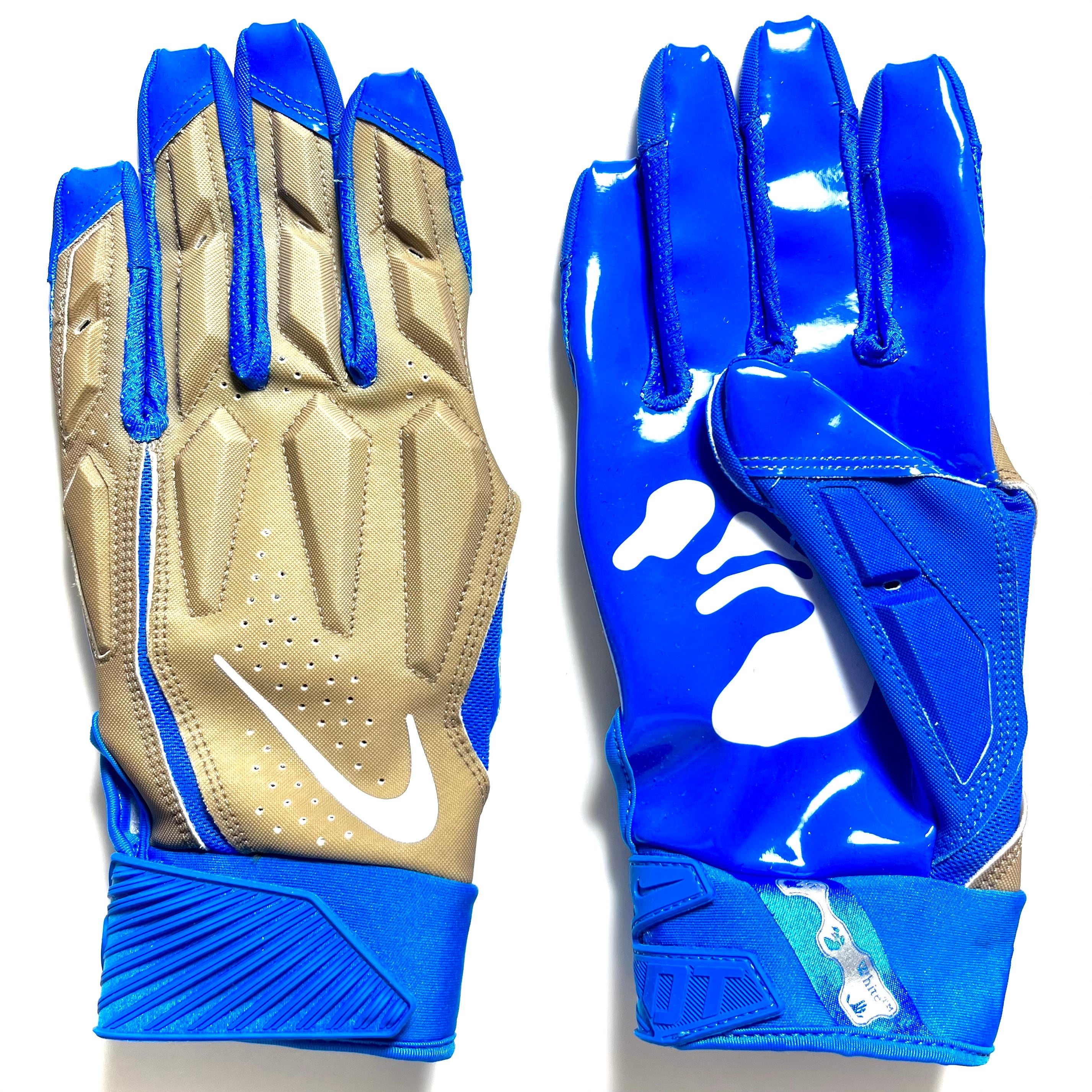 【L】NIKE D-TACK 6.0 GLOVE Off-Whiteコラボ Travis Scott着用モデル アメフト ラインマン グローブ