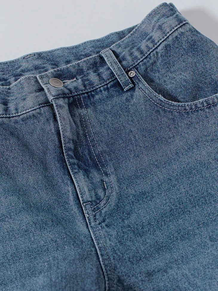 SALE】YENN(イエン) SIDE PLEATED DENIM PANTS サイド プリーテッド