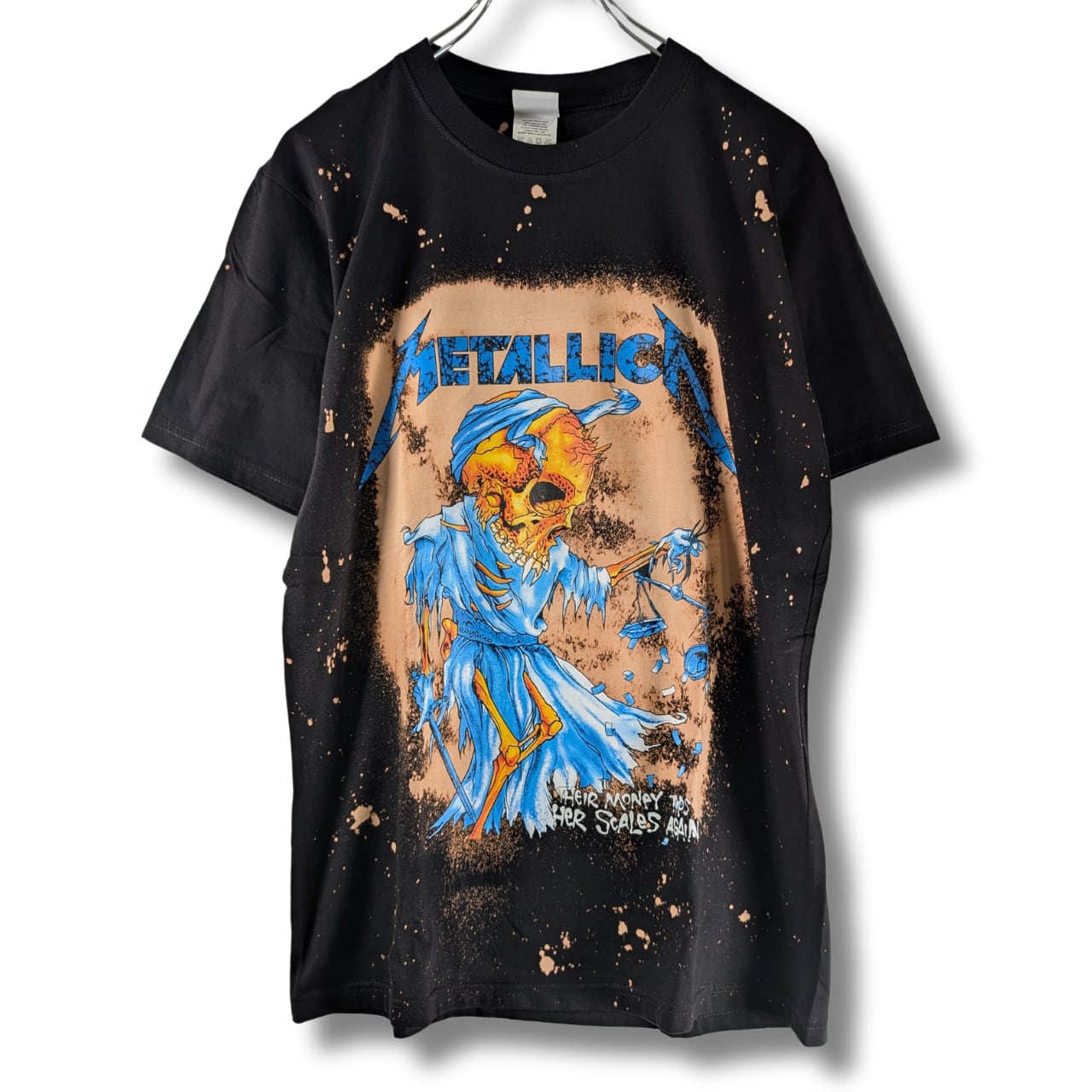 METALLICA メタリカ バンドTシャツ プリントTシャツ 新品 NA101