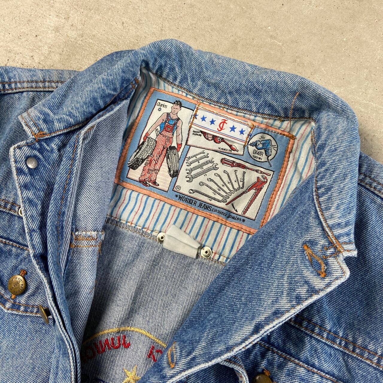 90年代 CASUCCI JUNIOR WORKER JEANS デニムジャケット メンズM 90年代 CASUCCI JUNIOR WORKER JEANS デニムジャケット メンズM