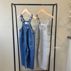 mini point デニムサロペット(120サイズ)