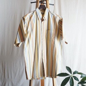 Pierre Cardan ストライプ柄シャツ 90's France [C2893]