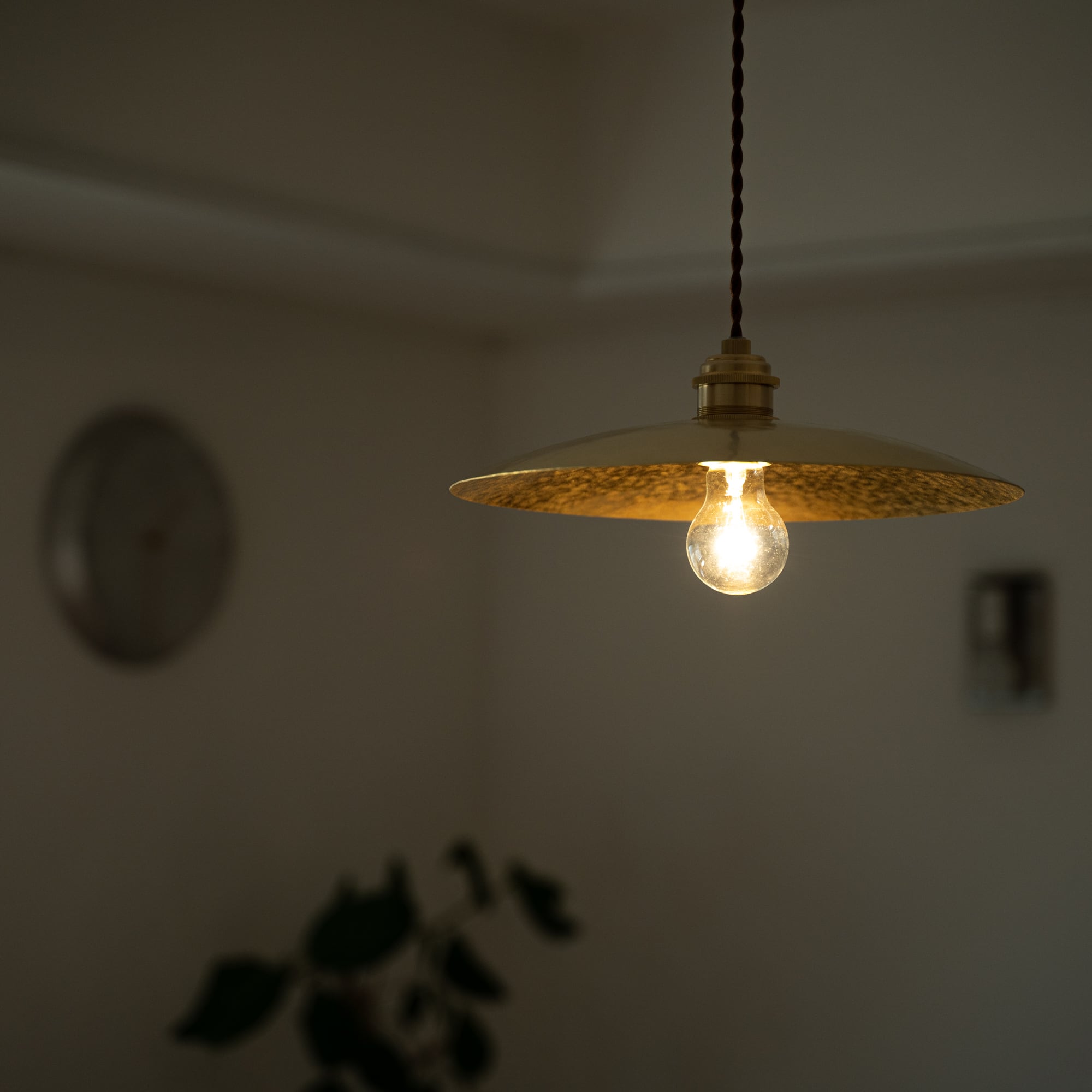 ペンダントライト　keyuca 受注製作】ペンダントランプE26 ＜コリーヌ310＞ / 真鍮 pendant lamp