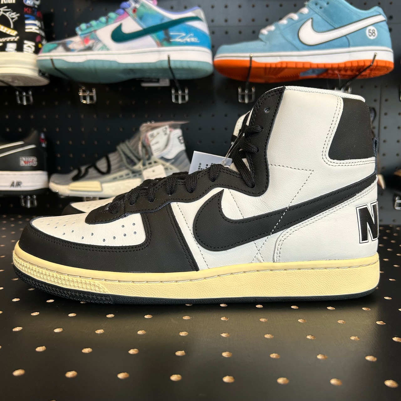 Nike Terminator High "Black and Phantom" US9.5/27.5cm