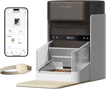 PETLIBRO RFID 自動給餌器 猫用 5G Wi-Fi対応 横取り防止 餌やり