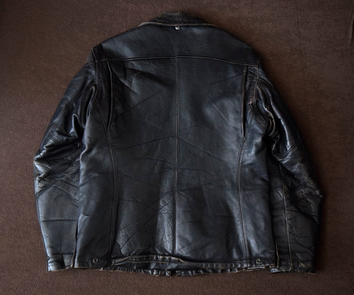 50s SCHOTT DUR-O-JAK POLICE JACKET 40 | SECOND TIME GLORY
