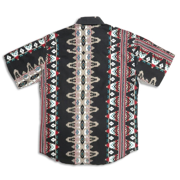 古着 90年代 ラングラー Wrangler ウエスタンシャツ 半袖シャツ
