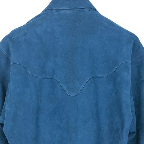 黒*獅様 STRUM スエードウエスタンシャツ シープスエード EDDIE ウエスタンシャツ - BLACK – STRUM OFFICIAL