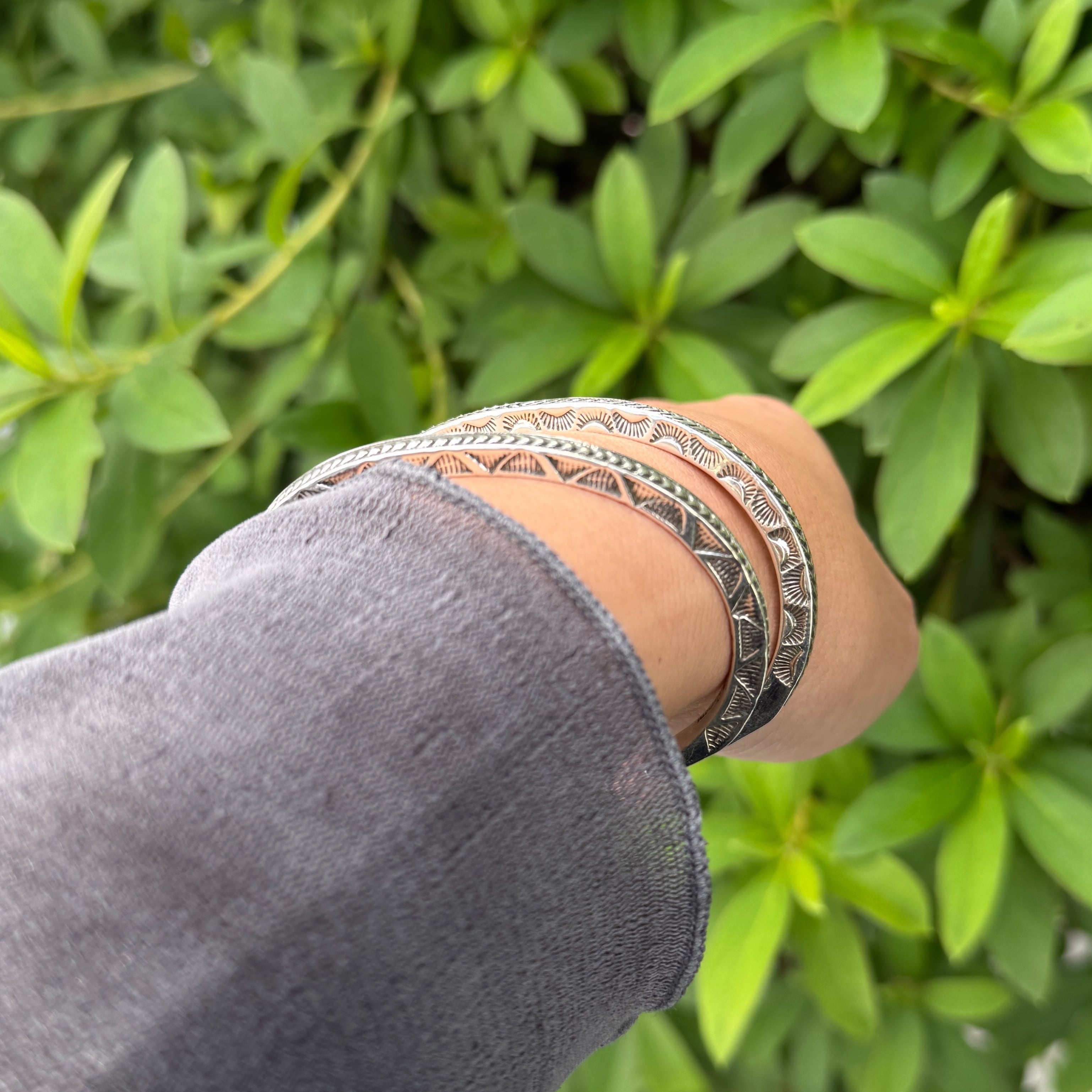 Indian Jewelry 》オール スタンプワーク バングル | 【公式通販】鎌倉