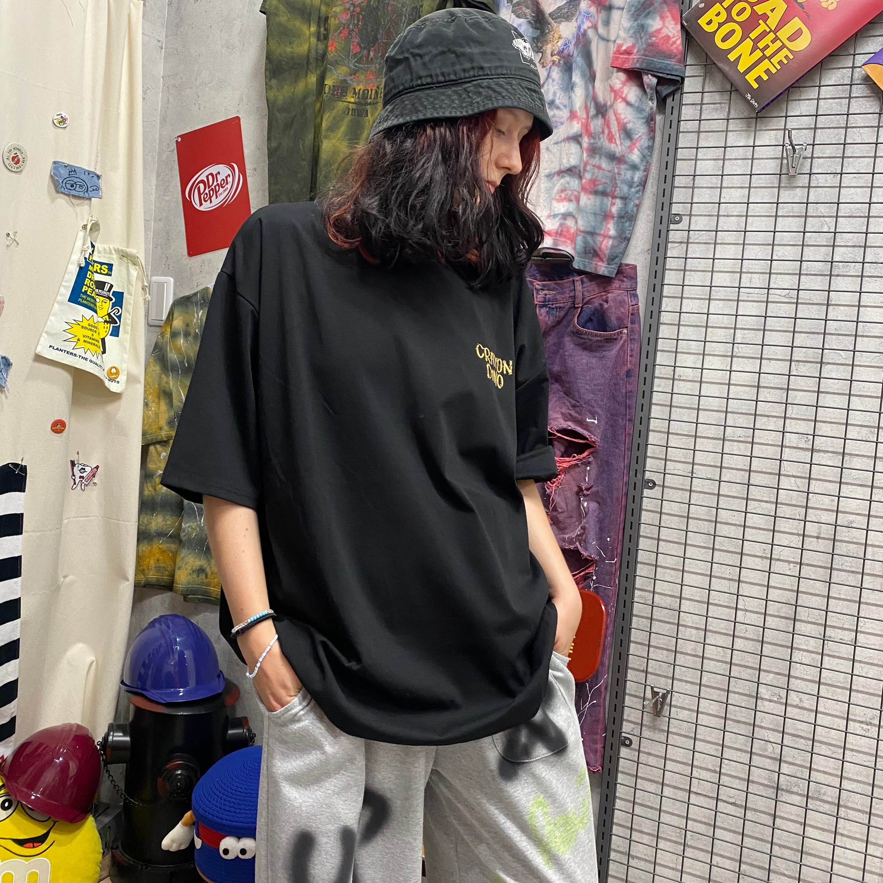 ANOTHER スマイルダイナソーオーバーTシャツ #3カラー | CHERUB