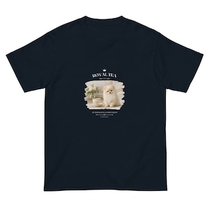 紅茶とポメのある時間 半袖Tシャツ[M0012]