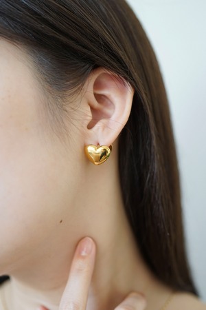 【3色展開】one touch heart ball pierce