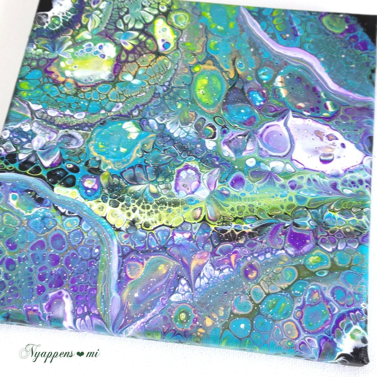 フルイドアート（生きる森） | フルイドアート|絵画|ねこクラフト雑貨