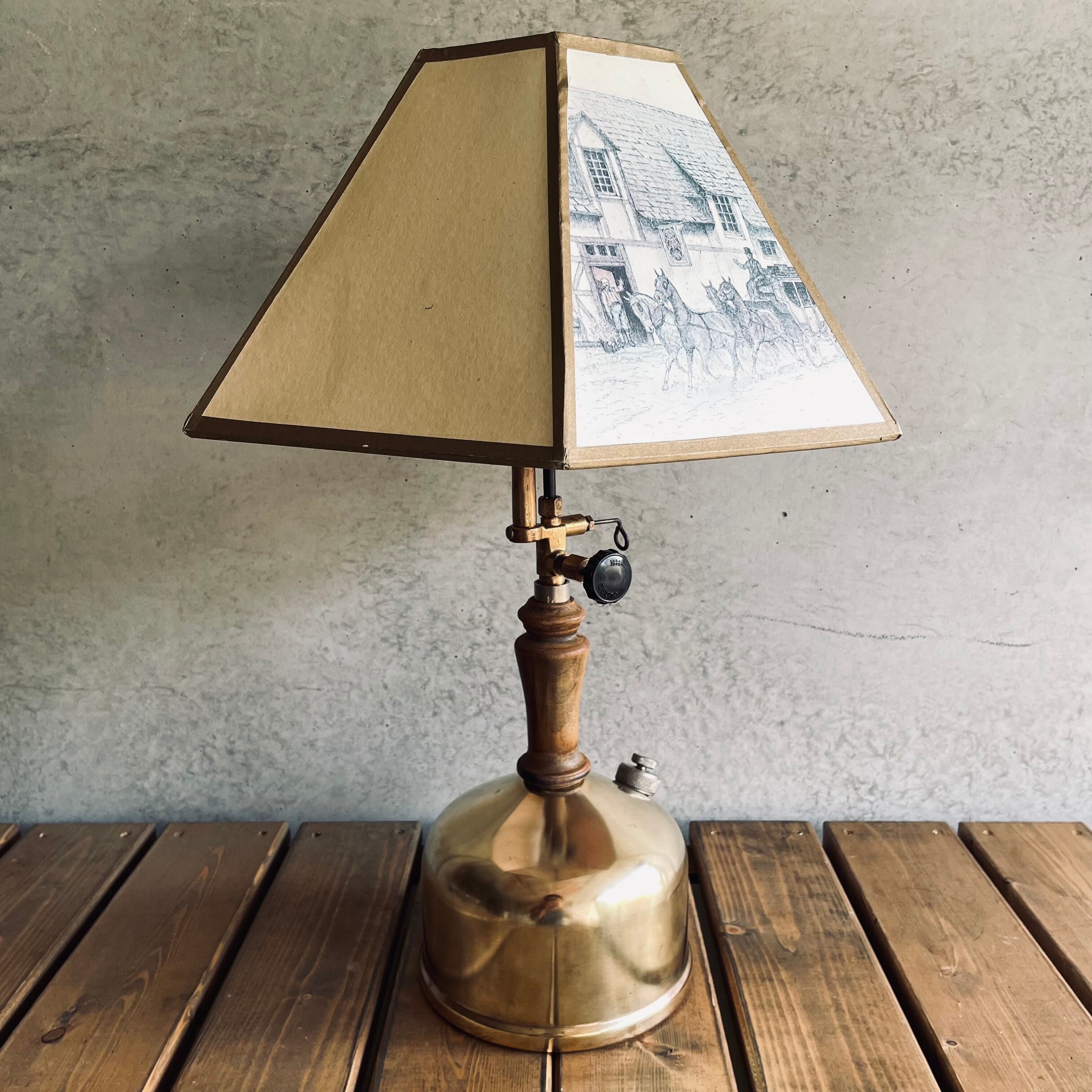 SP》コールマン 134A ビンテージ テーブルランプ ペーパーシェード