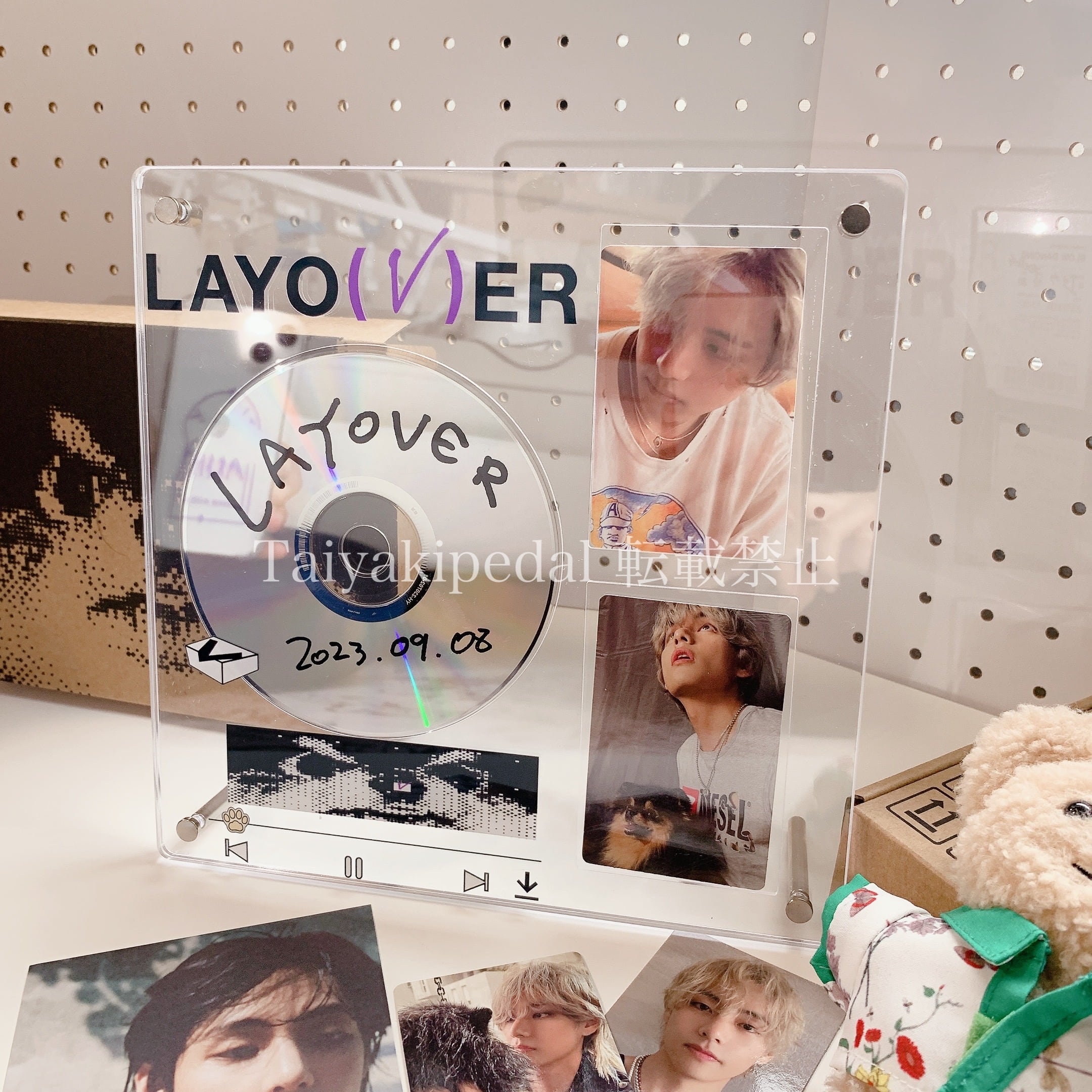 BTS 　V 　テヒョン　テテ　アクリルスタンド　アクスタ　Layover