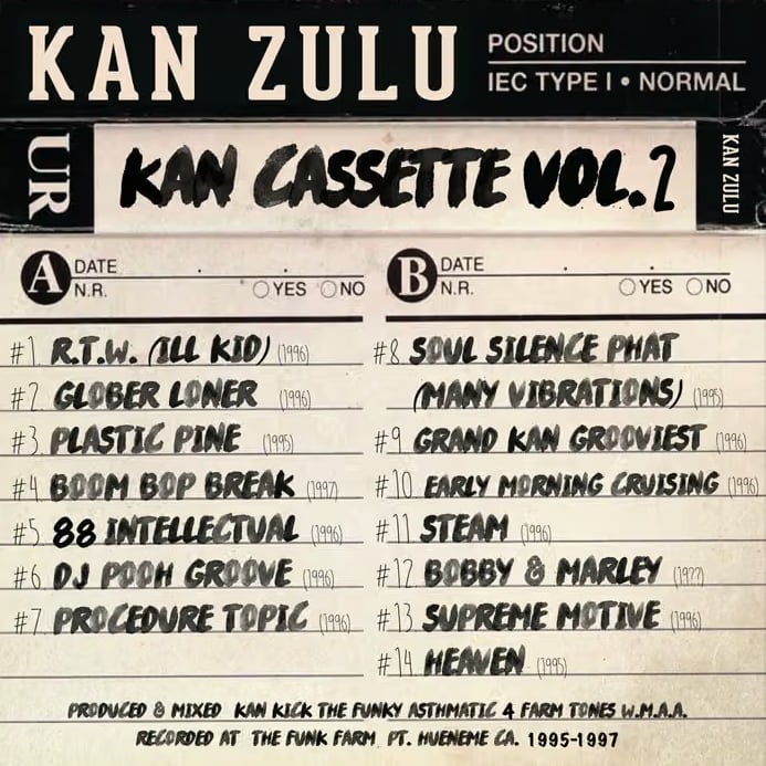 【LP】Kan Kick - Kan Cassette Vol. 2
