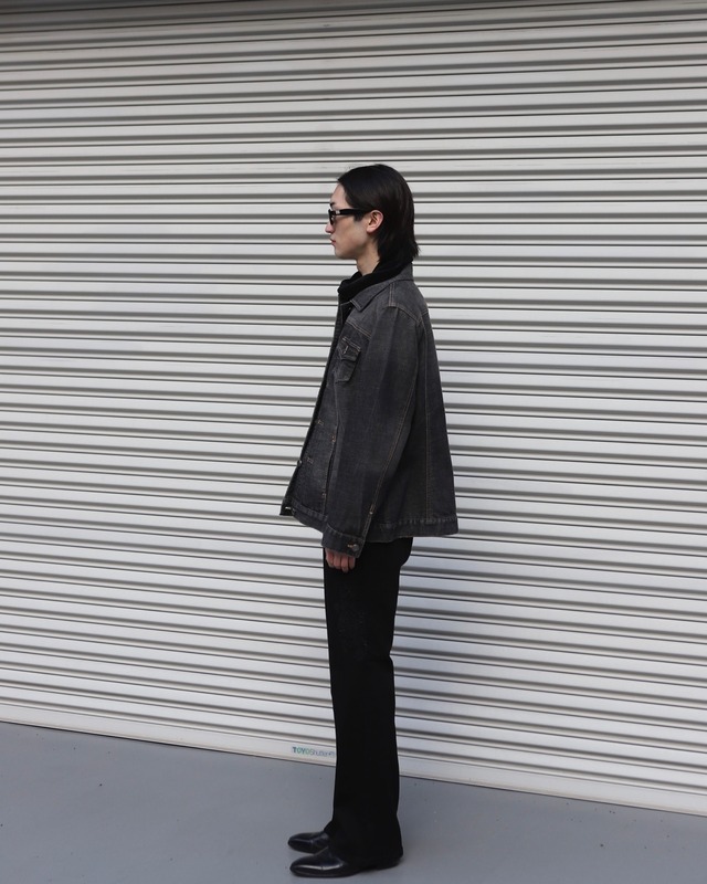 oversized denim jacket