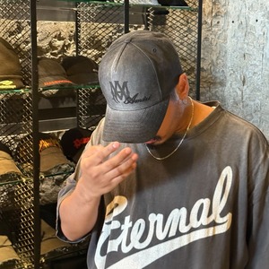 【AMIRI】MA SCRIPT BASEBALL CAP