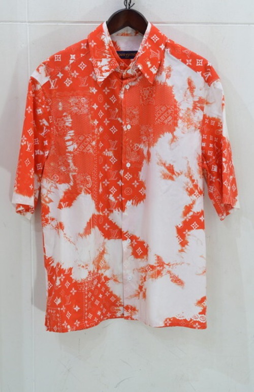 LOUIS VUITTON Monogram Bandana Shortsleeve Shirt