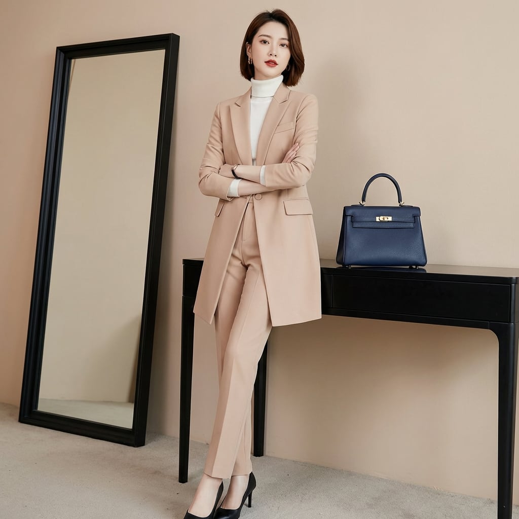 クラシックエレガントスプリングコート(3color) A1227