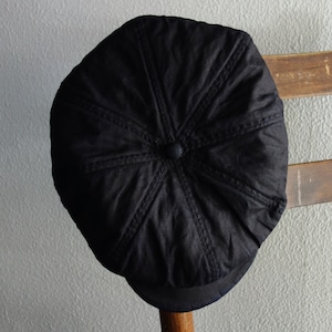 drapers indigolinen cap