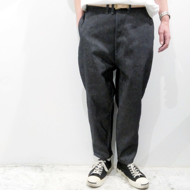 FIRMUM 【フィルマム】 SUPIMA UNEVEN YARN / SELVEDGE DENIM WIDE TAPERED PANTS |  store a