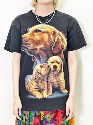 Old Dogs T Shirt (Golden Retriever)