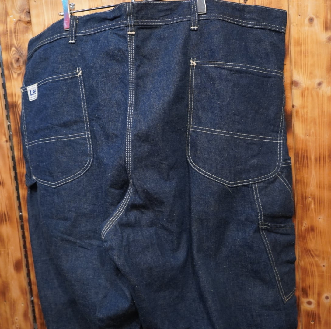 スペシャル! 50s lee 11W ロングL 真っ紺 ペインターパンツ W48 スペシャル! 50s lee 11W ロングL 真っ紺 ペインターパンツ W48