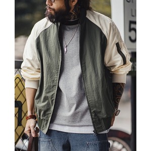 Ma1 Contrast Casual Jacket【G1084】