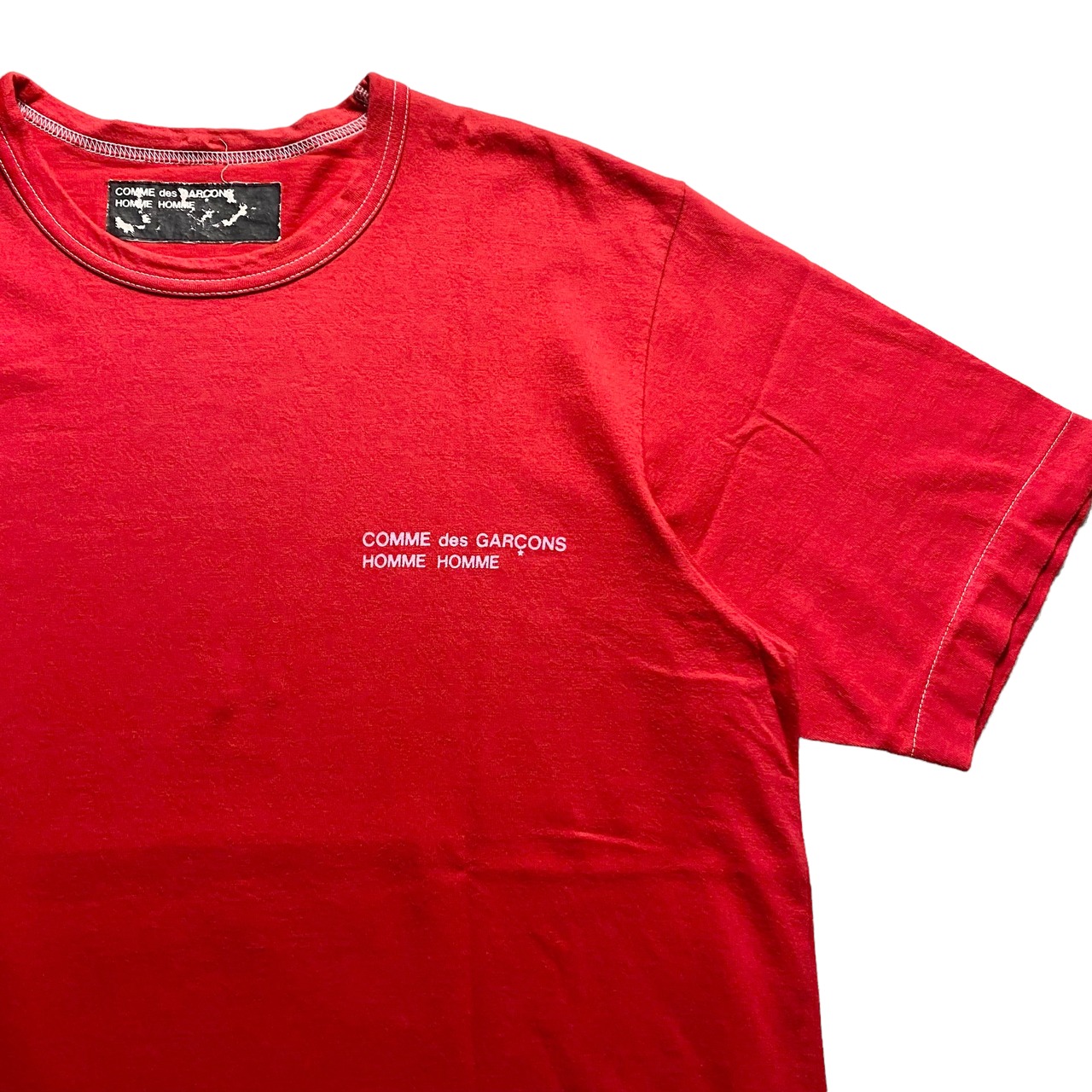 AD1999 COMME des GARCONS HOMME HOMME logo tee