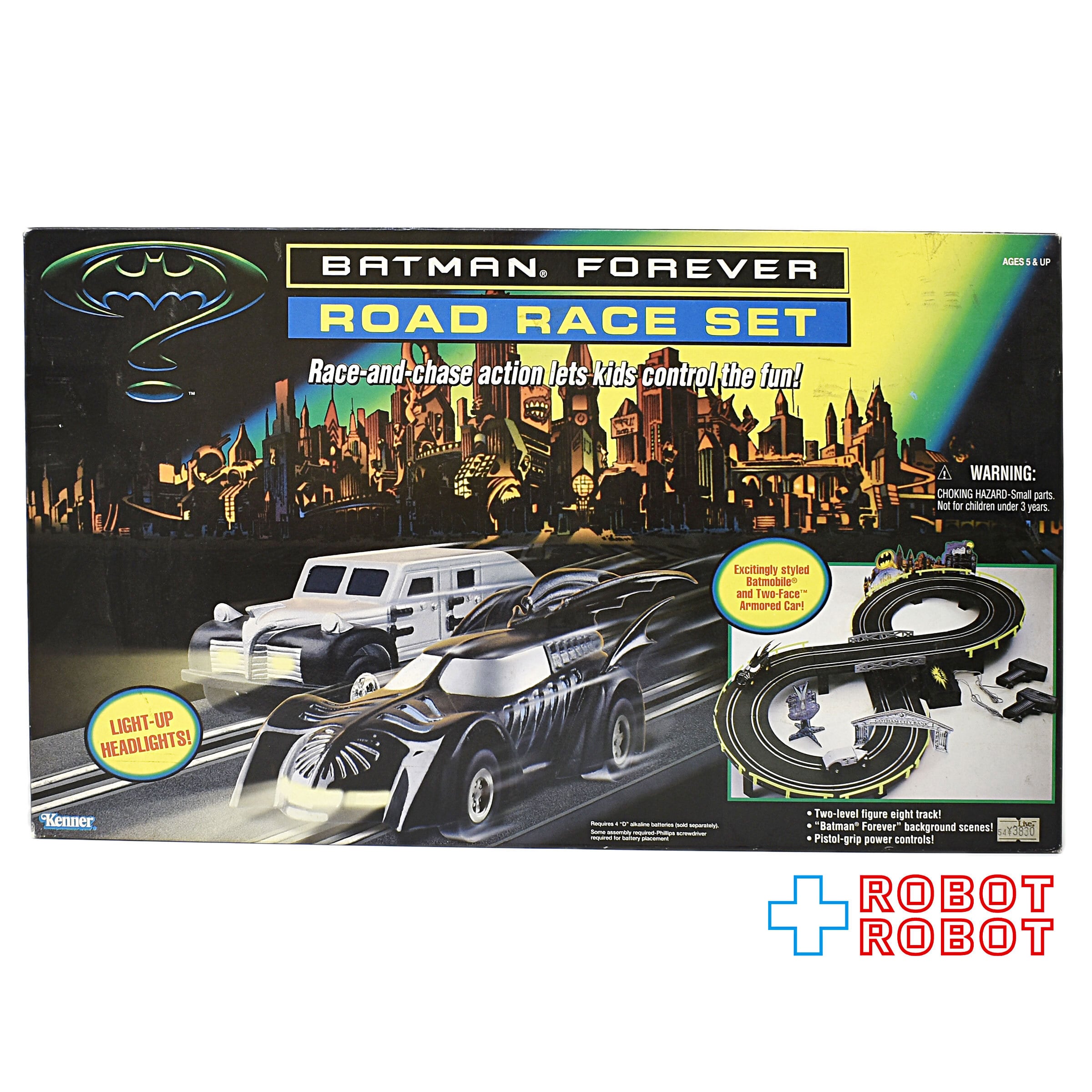 BATMAN FOREVER ロードレースセット Kenner 未開封 ケナー バットマン・フォーエバー ロードレースセット 箱入 | ROBOTROBOT