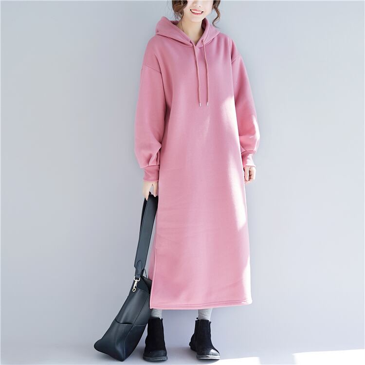 Iライン ロング パーカー ワンピ ワンピース フーディー パーカー