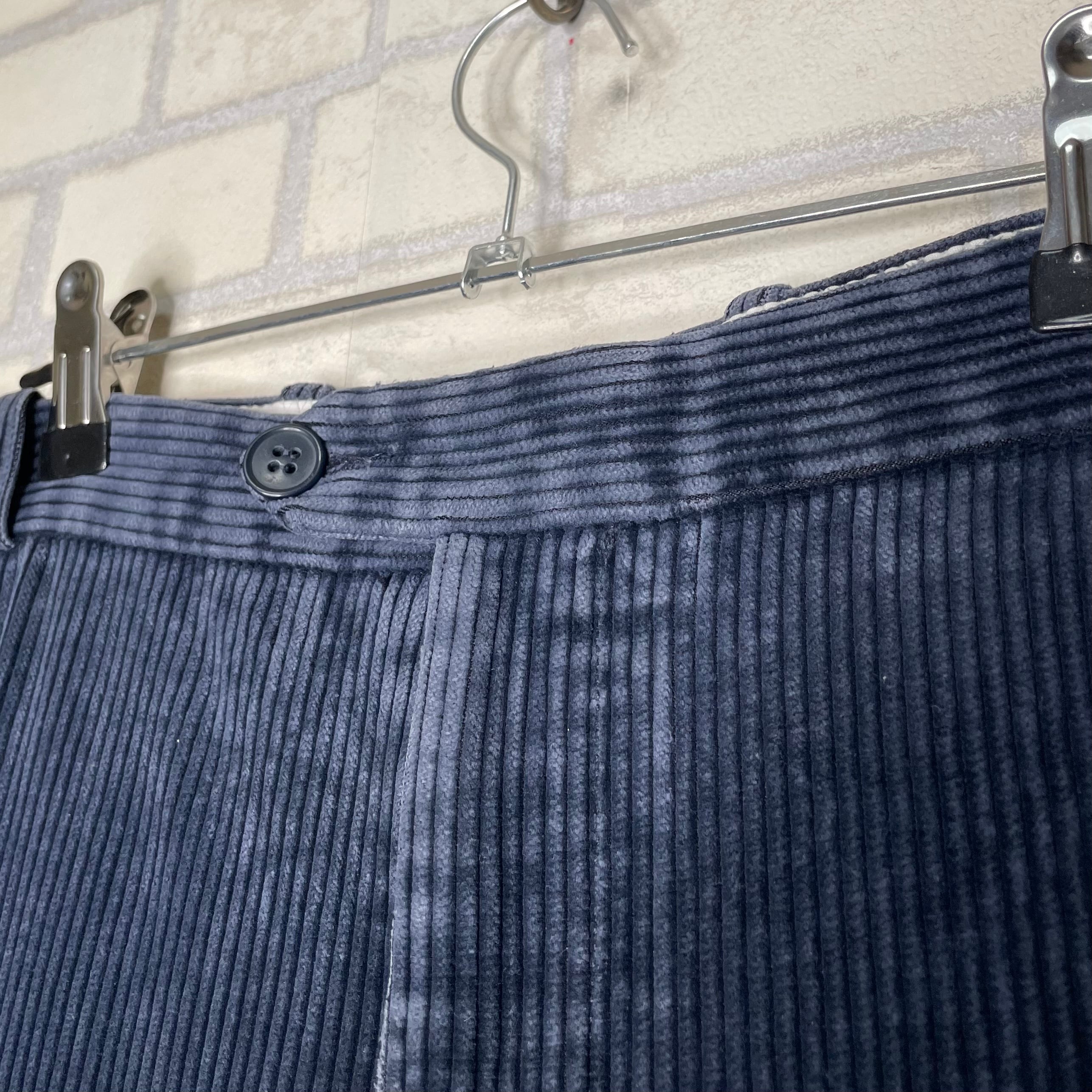 太畝】LIBERSTYL コーデュロイパンツ W40×L30 ネイビー 状態良好